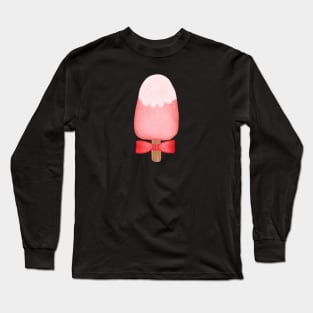 Ice cream lover watercolor Long Sleeve T-Shirt